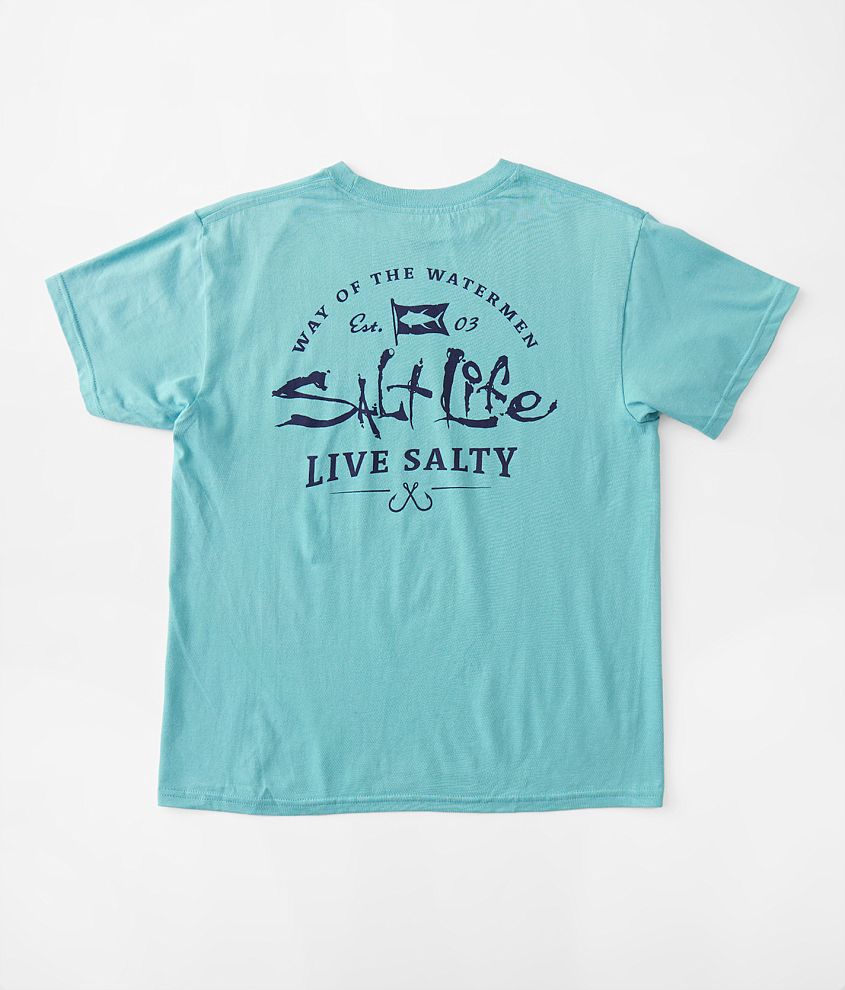 Boys - Salt Life Capture The Flag T-Shirt