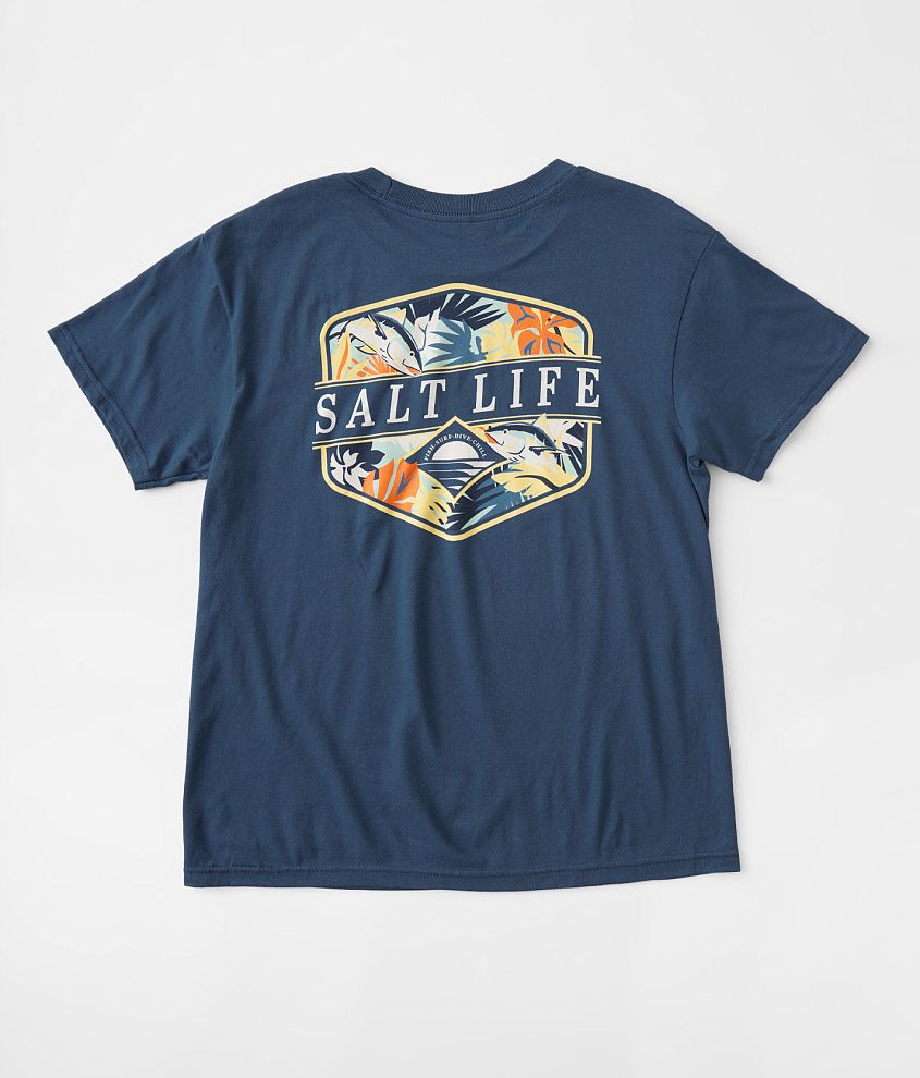Boys - Salt Life Retro Tropical T-Shirt