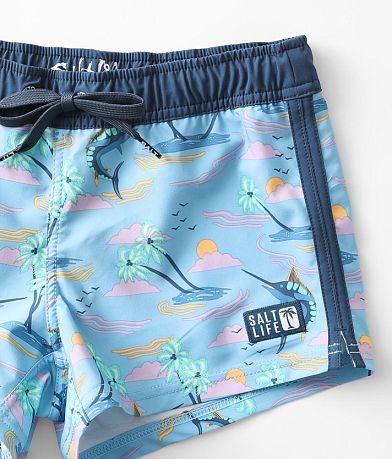 Salt Life Girls - Marlin Oasis SLX Performance Boardshort MISC_DETAIL_1