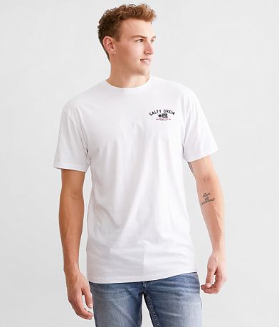 Salty Crew Surf Club Premium T-Shirt front view