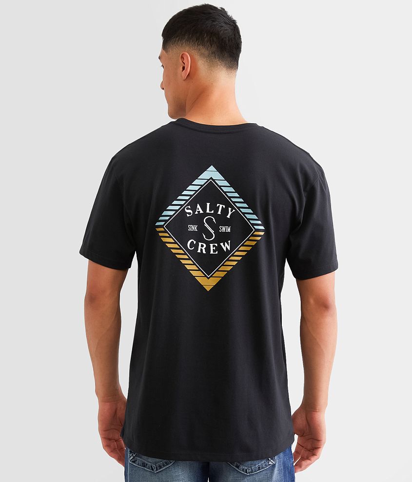 Salty Crew Faded Premium T-Shirt - Men's T-Shirts in Black | Buckle