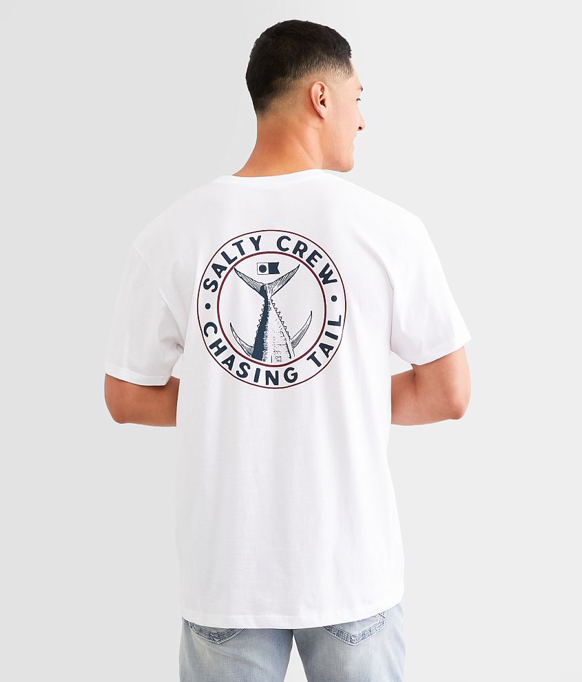 Salty Crew Tailgate Premium T-Shirt - Men's T-Shirts in White | Buckle