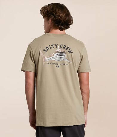Salty Crew Lurking T-Shirt front view