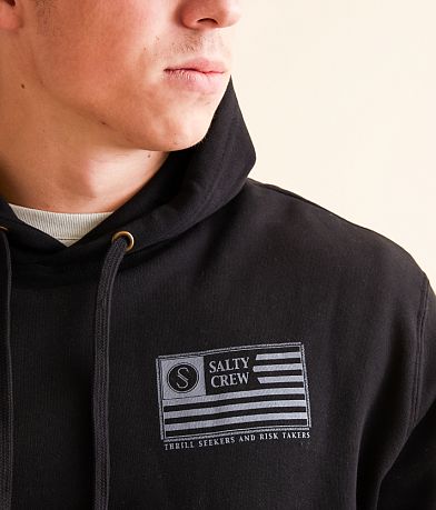 Salty Crew Freedom Flag Hoodie misc detail 2 view
