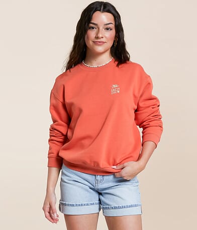 Salty Crew Island Time Pullover front view