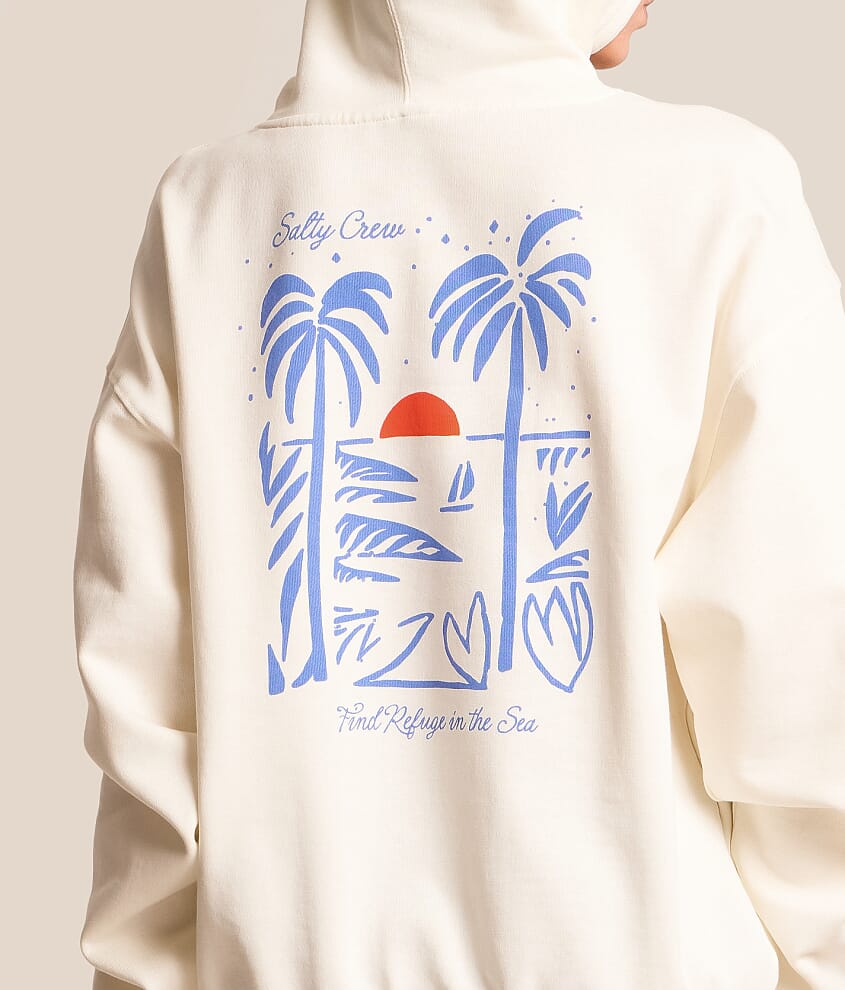 Geo Palm Hooded Sweatshirt - thumbnail 3