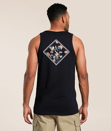 Salty Crew Tippet Fill Tank Top front view
