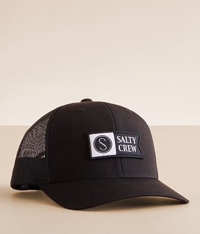 Salty Crew Pinnacle 2 Retro Trucker Hat front view