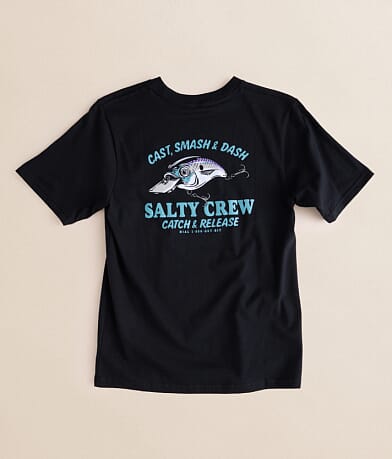 Salty Crew Boys - Cast Life T-Shirt front view