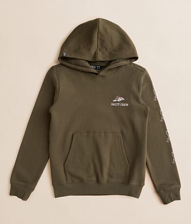 Salty Crew Boys - Cast Life Hooded Sweatshirt front view