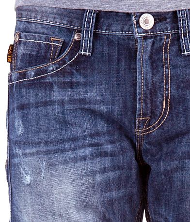 Salvage Mayhem Bootcut Jean front pocket view