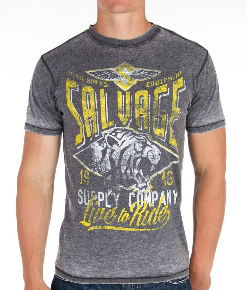 Salvage Live To Ride T-Shirt front view