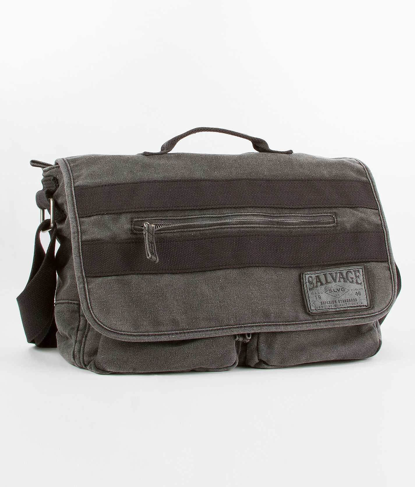 buckle messenger bag