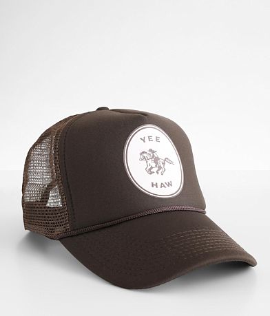MADLEY. Yeehaw Trucker Hat front view