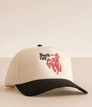 MADLEY. Buck Off Baseball Hat front view