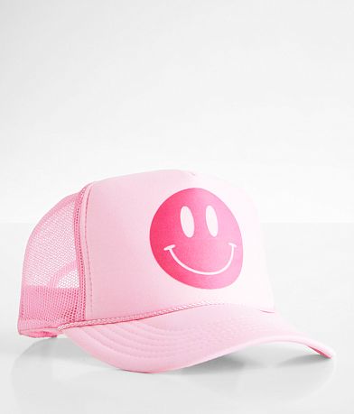 MADLEY. Smiley Trucker Hat front view