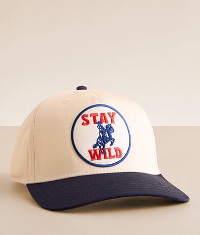 MADLEY. Stay Wild Baseball Hat front view