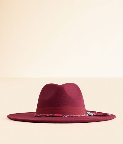 San Diego Hat Company Banded Panama Hat front view