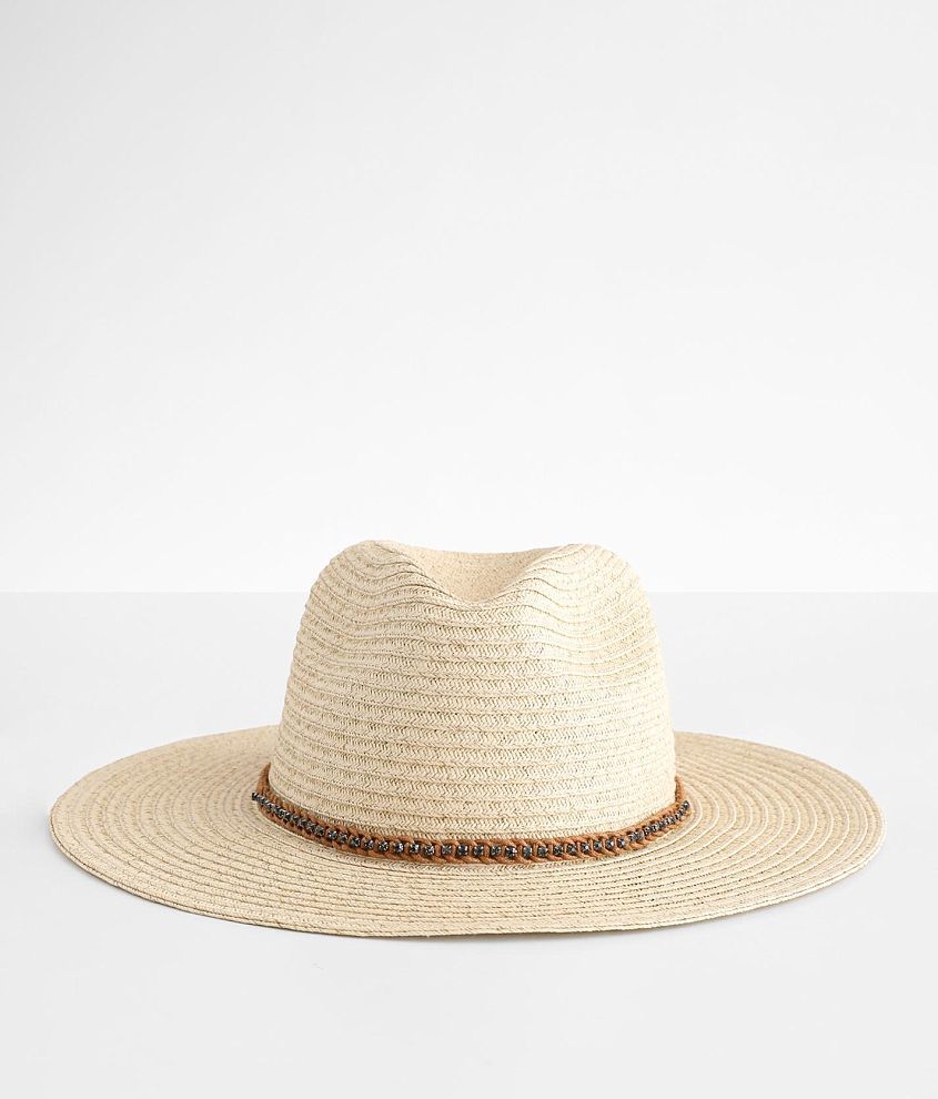 San Diego Hat Company Metallic Hat Women s Hats in Natural Buckle