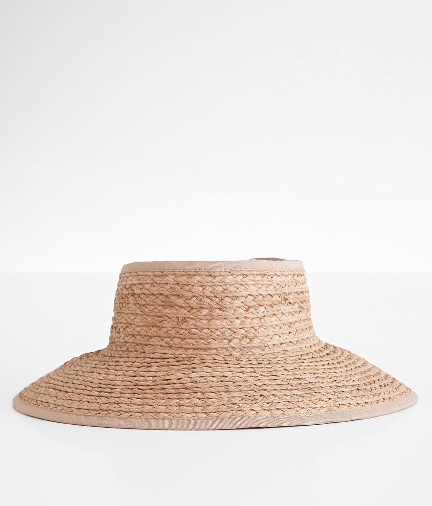 San Deigo Hat Company Packable Raffia Hat front view