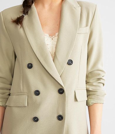 Know One Cares Oversized Blazer misc detail 1 view