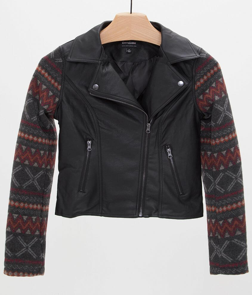 Southwestern Jacket Women's Coats/Jackets in Black Buckle