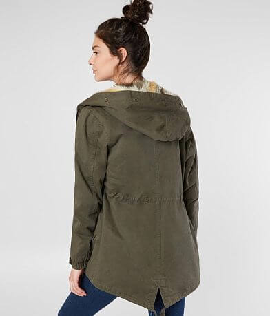 CoffeeShop Canvas Hooded Coat MISC_DETAIL_1