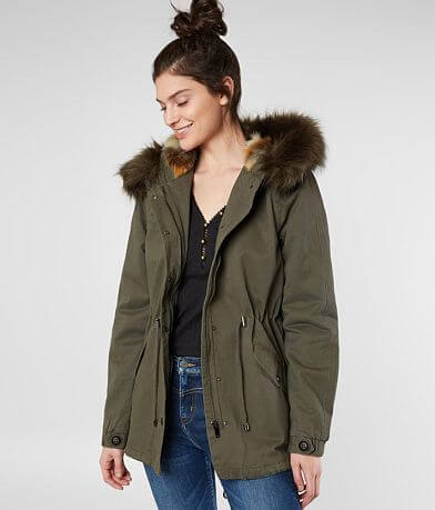 CoffeeShop Canvas Hooded Coat FULL_RIGHT_SIDE
