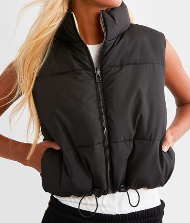 BKE Reversible Cropped Puffer Vest MISC_DETAIL_1