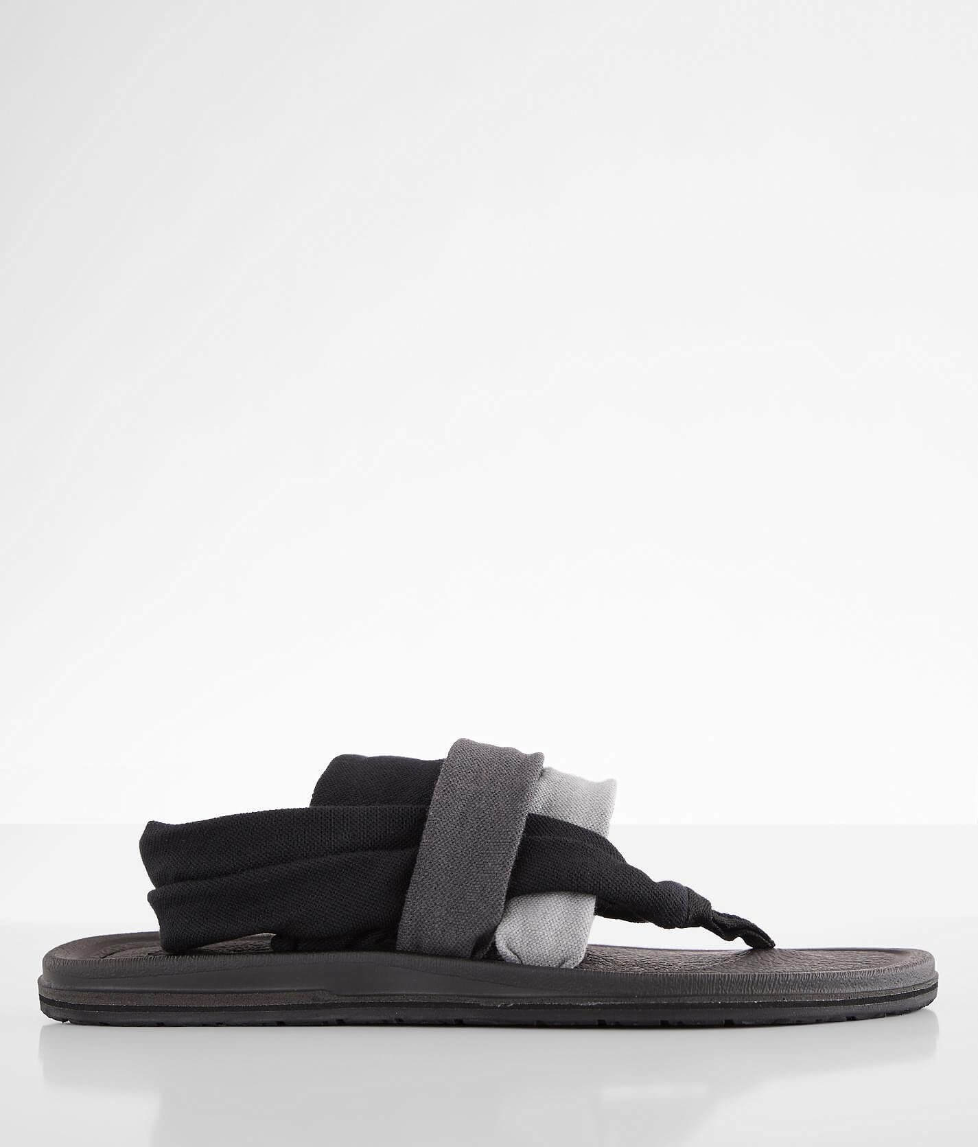 Sanuk Yoga Sling 3 Flip - Women's Shoes in Gradient Grey Black