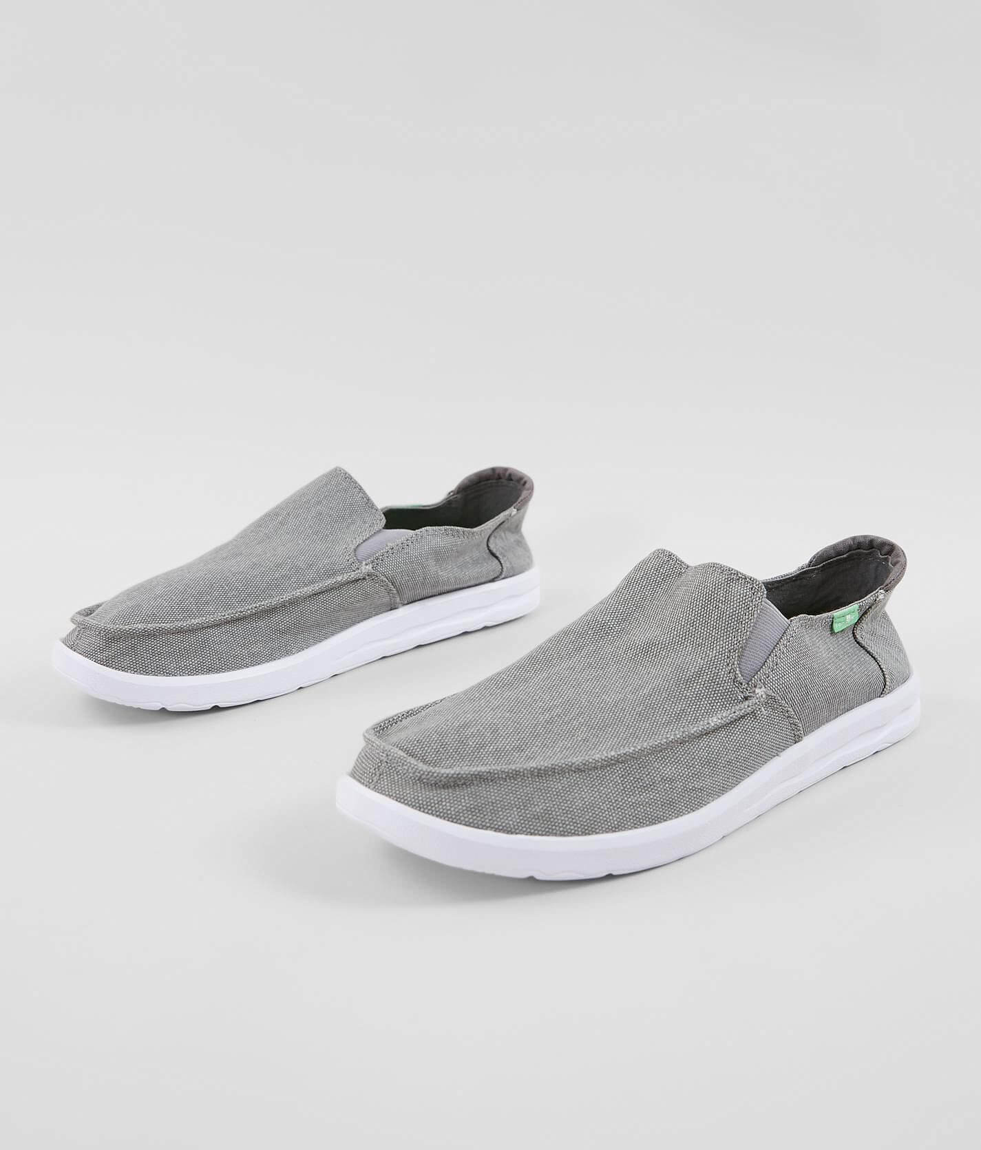 Sanuk Hi Five Canvas Shoe - Men's Shoes in Grey