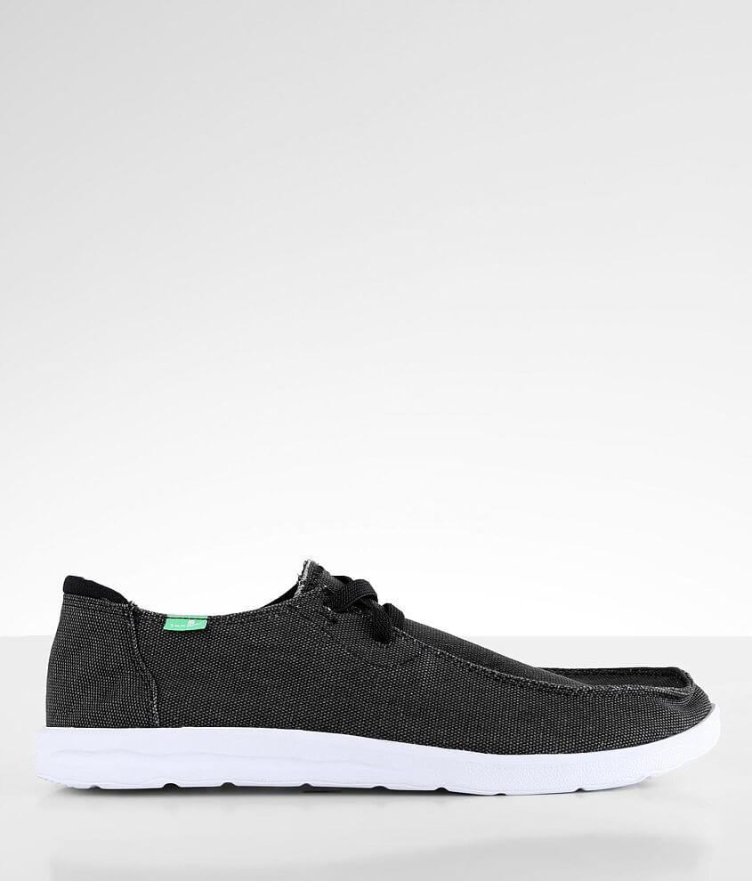 Sanuk Shaka Canvas shoe - Men's Shoes in Black