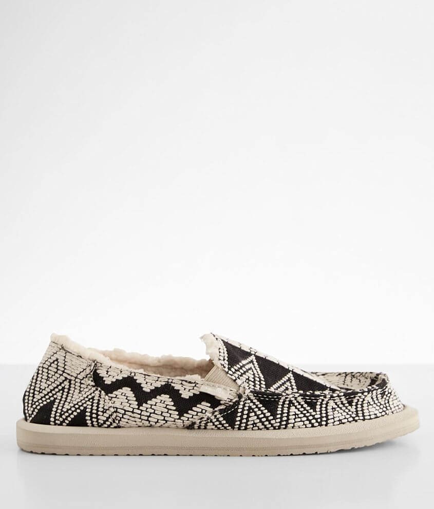 Sanuk Donna Tribal Chill Shoe - Women's Shoes in Black