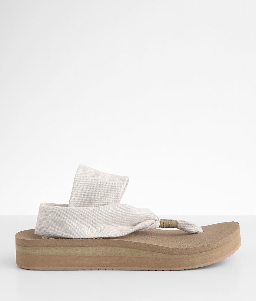 Sanuk Sling ST Sandal - White / Tan