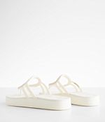 Sanuk Sunshine Flatform Flip - Women's Shoes in White | Buckle