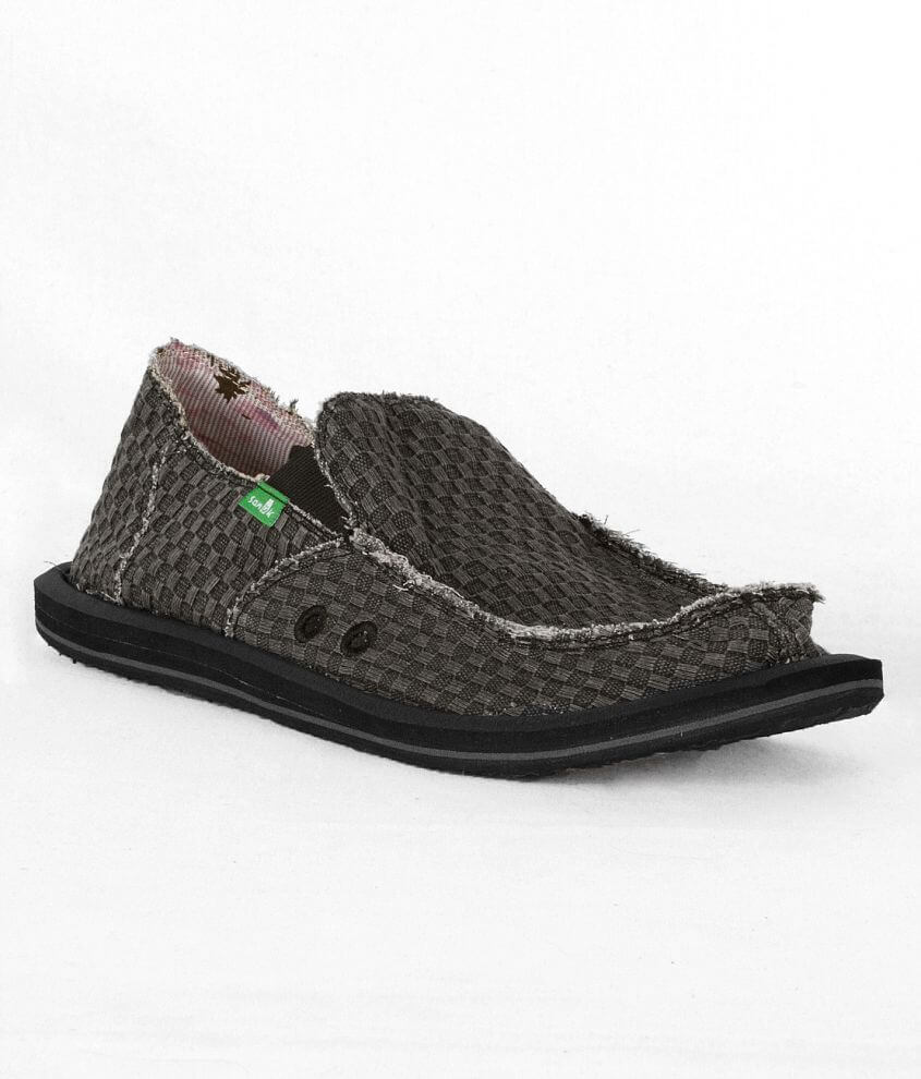 Sanuk Vagabond Yogi Surfer Shoe - Men's Shoes in Charcoal