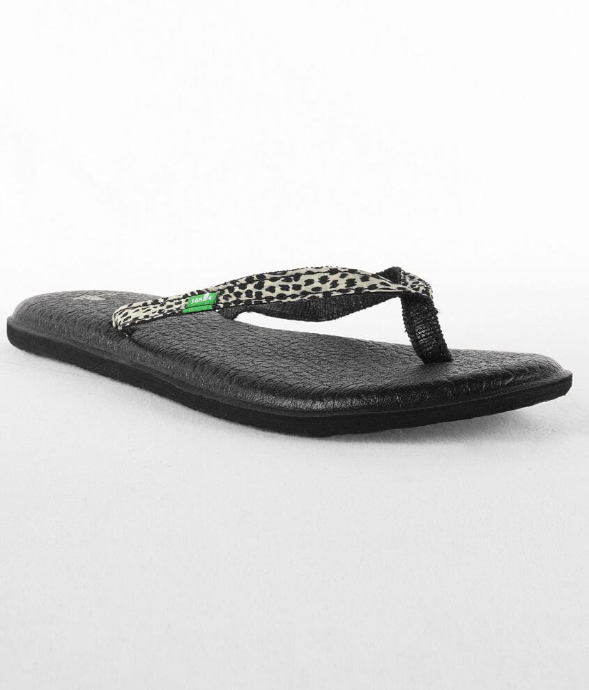 Sanuk Yoga Spree Lynx Flip - Women's Shoes in Black