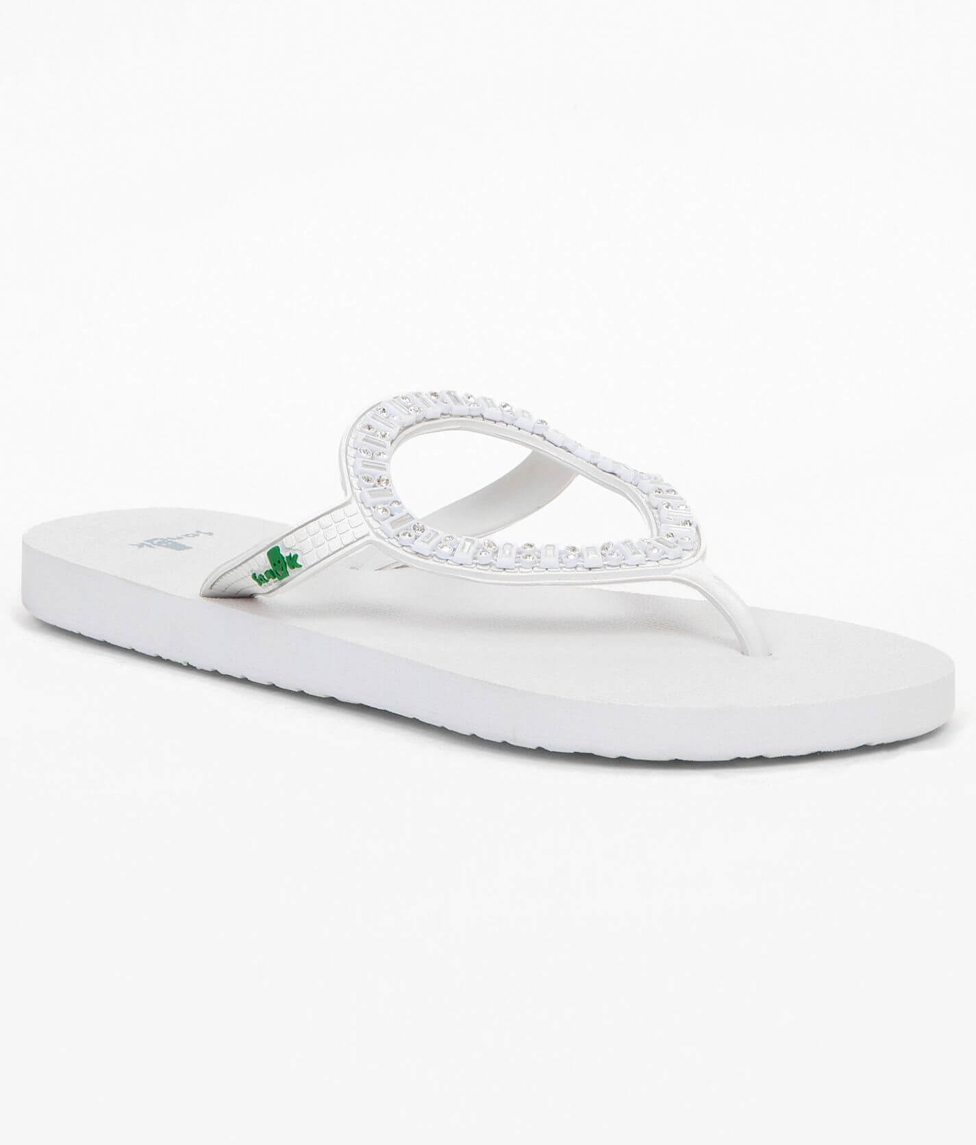 Sanuk Ibiza Monaco Flip - Women's Shoes in White