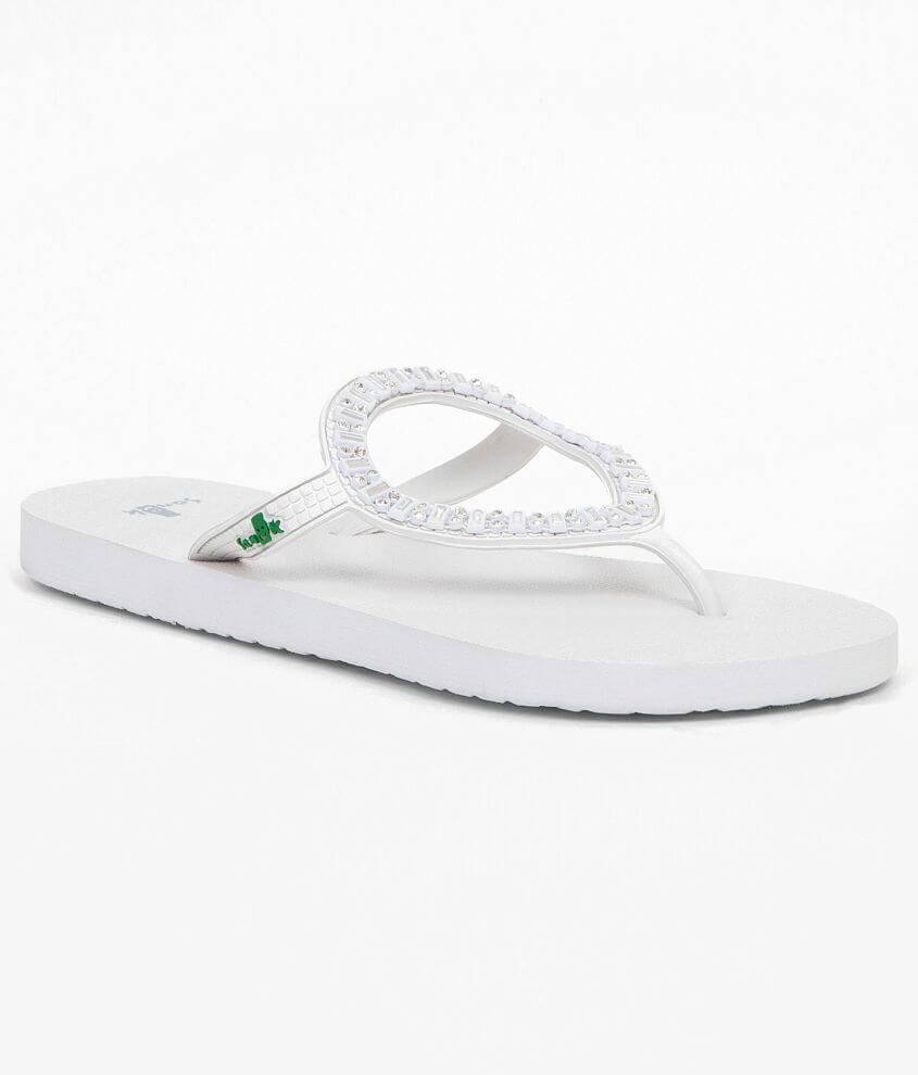 Sanuk Ibiza Monaco Flip - Women's Shoes in White
