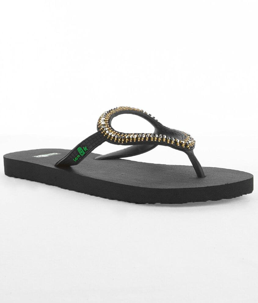 Ibiza Monaco Flip Flop In Black