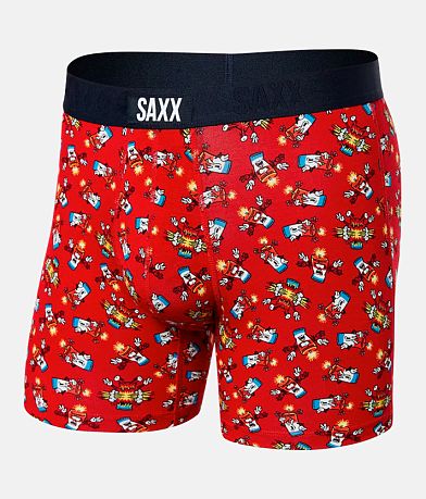 SAXX Vibe Stretch Boxer Briefs front view