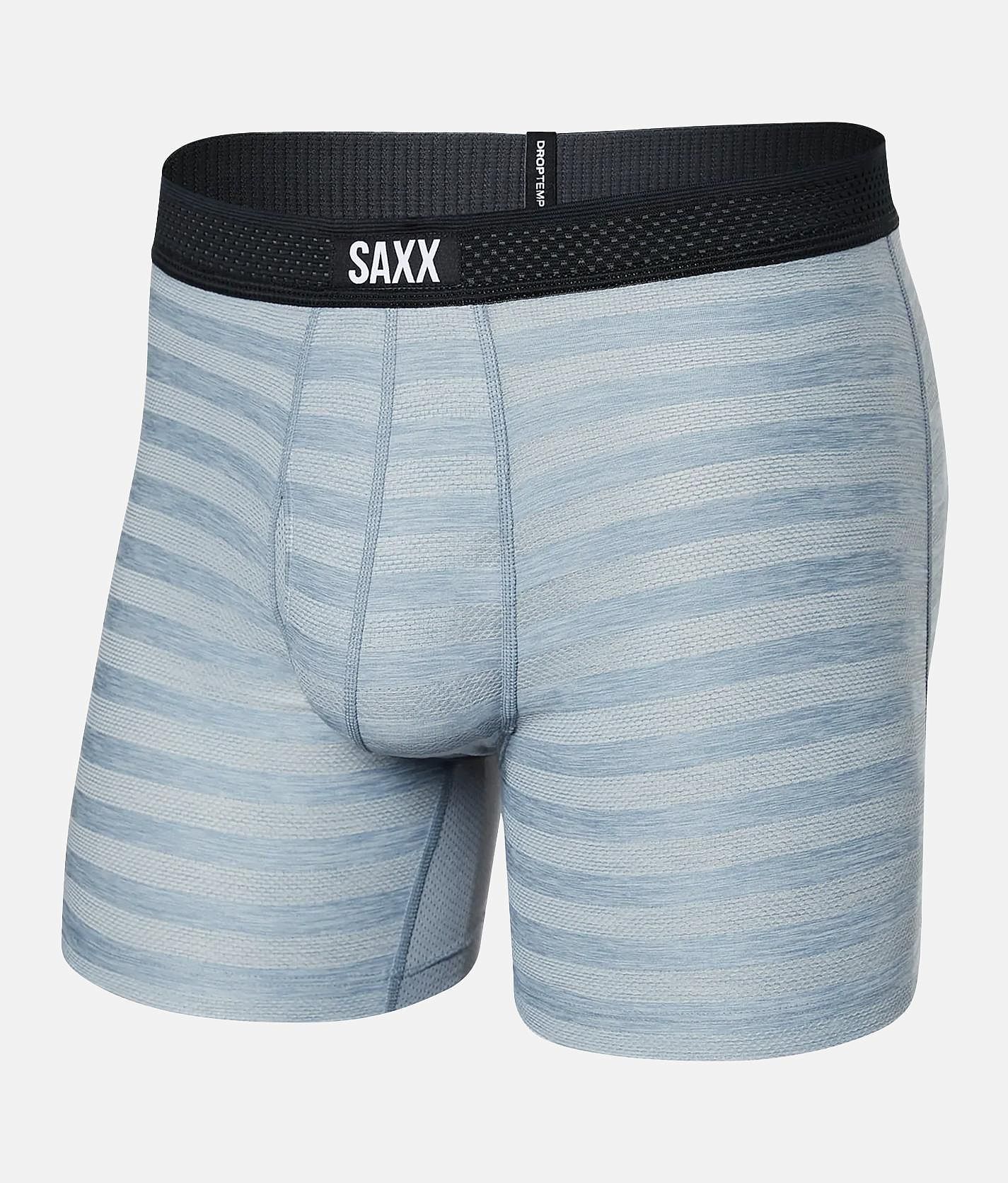 SAXX DropTemp™ Cooling Mesh Boxer Briefs - Men's Boxers in Mid