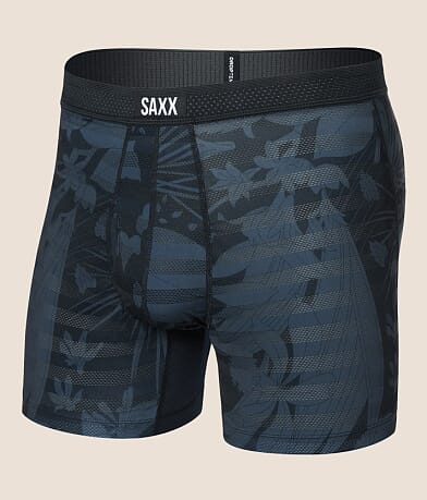 SAXX DropTemp™ Cooling Mesh Stretch Boxer Briefs front view