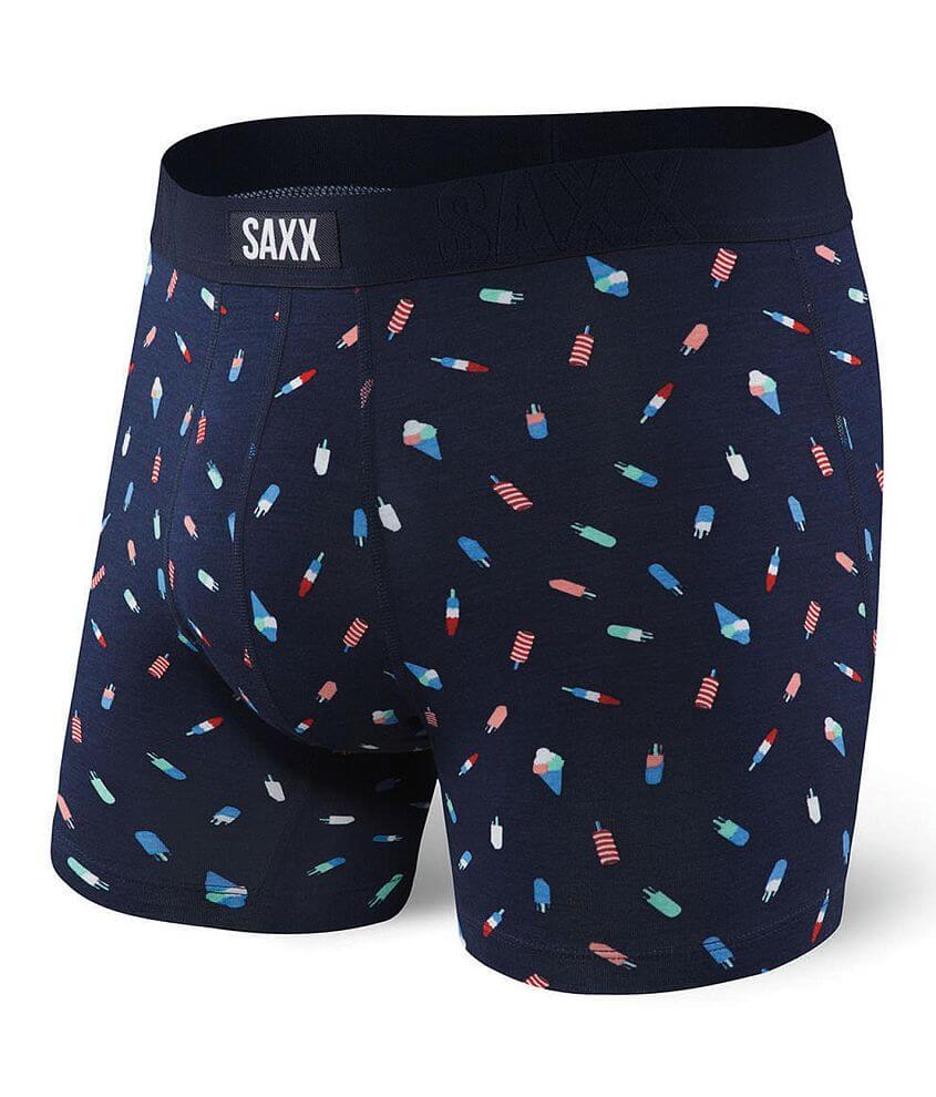 SAXX Undercover Stretch Boxer Briefs - Men's Boxers in Navy Rocket Pop ...