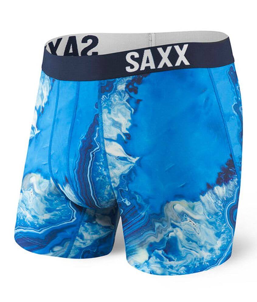 SAXX Fuse Stretch Boxer Briefs Men's Boxers in Mineral Buckle