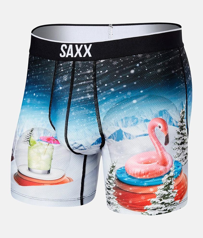 SAXX Volt Stretch Boxer Briefs front view