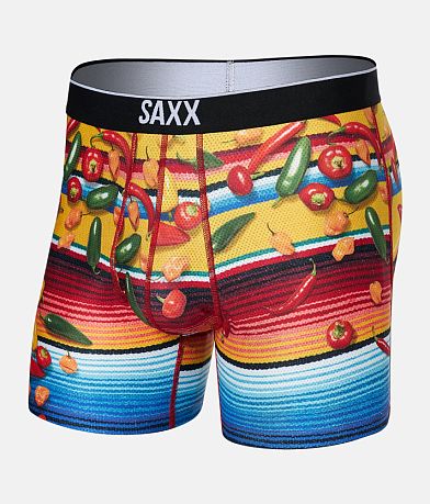 SAXX DropTemp™ Cooling Cotton Boxer Briefs - Men's Boxers in