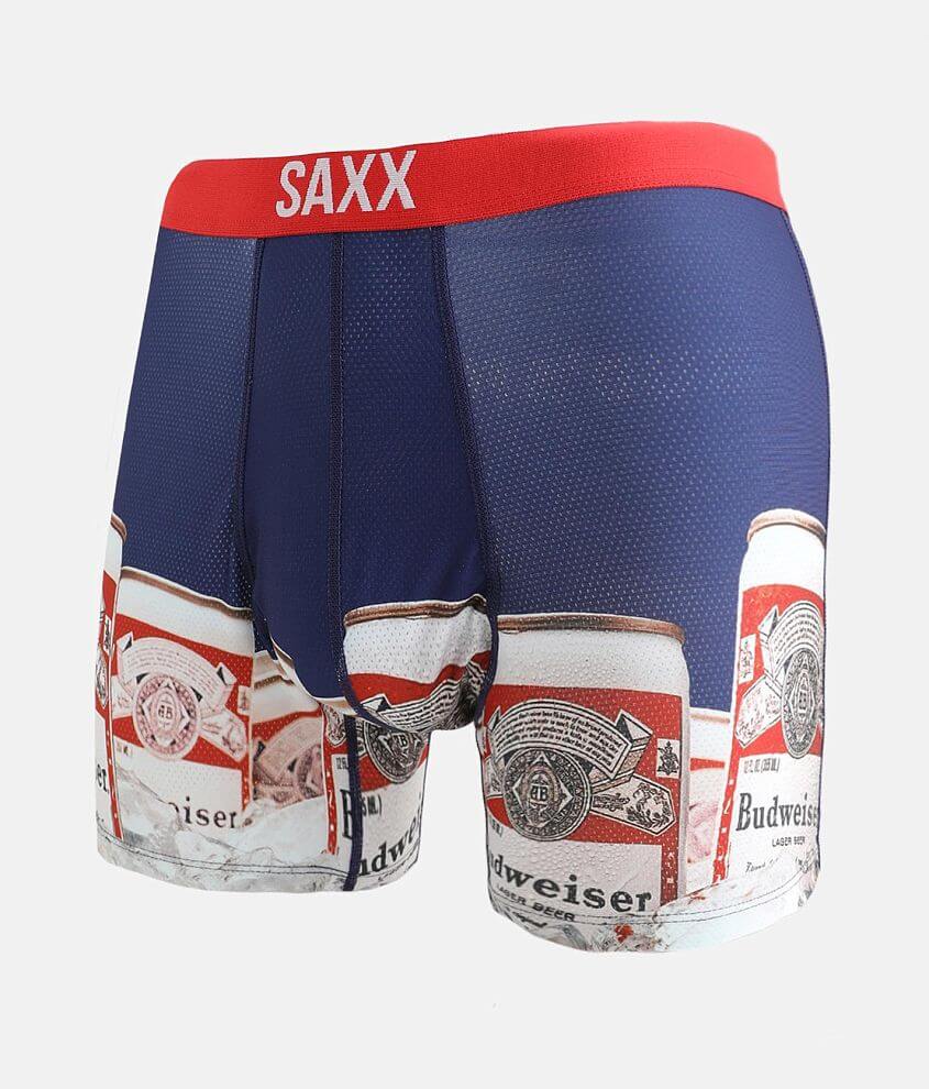 SAXX Volt Budweiser Stretch Boxer Brief front view