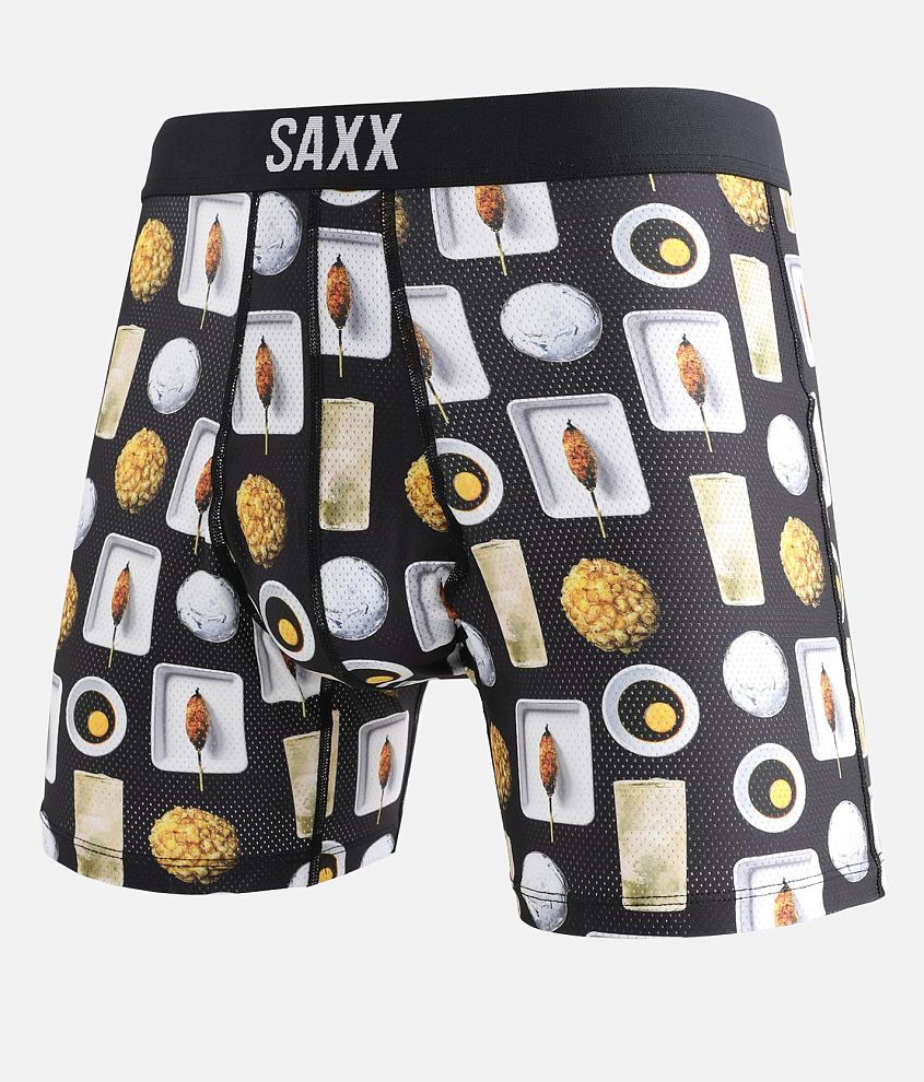 SAXX Volt Stretch Boxer Briefs front view