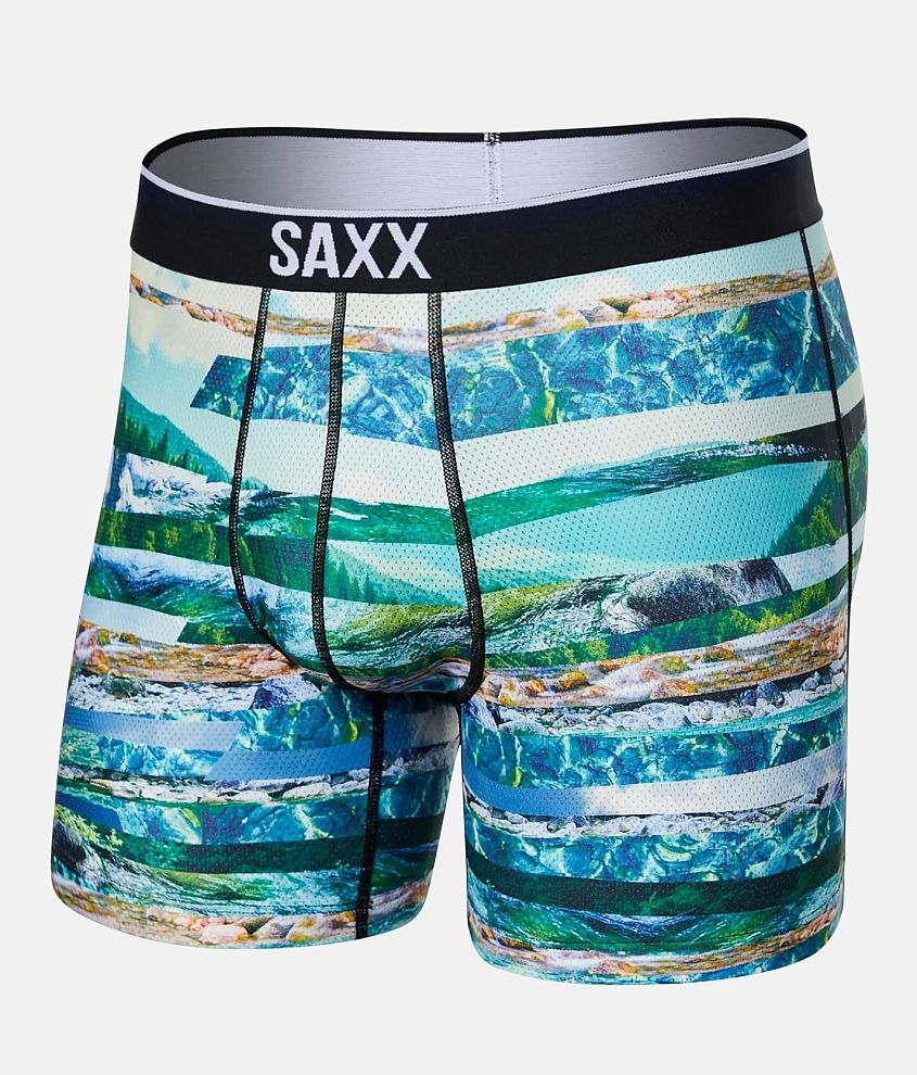 SAXX Volt Stretch Boxer Briefs front view
